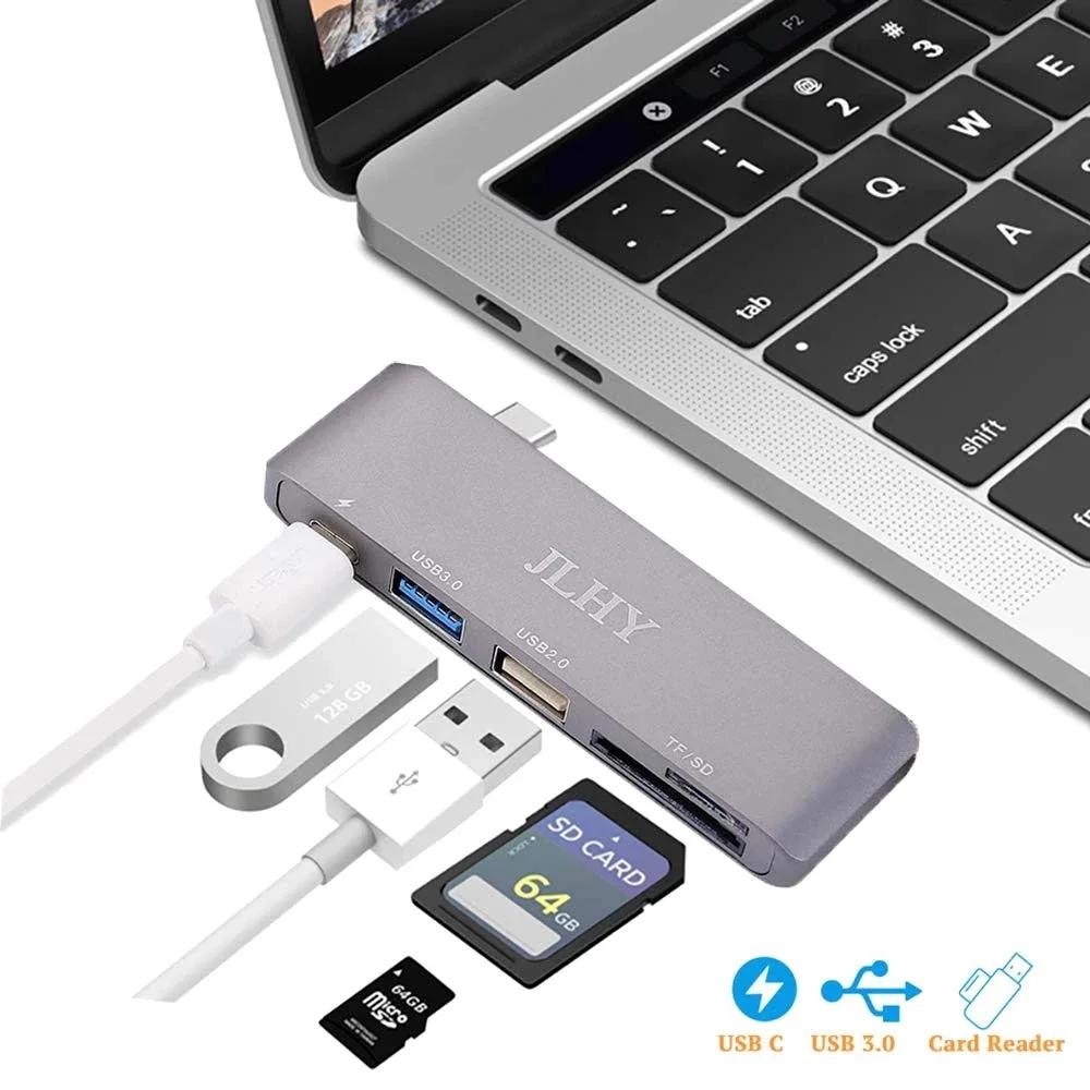 USB C  SD/TF ī , ƺ ο ׼, CŸ ,  USB , USB 3.0, 2.0 Ʈ, 5 in 1, α ǰ